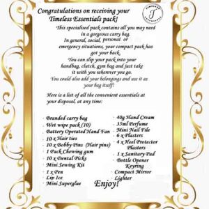 Timeless Essentials List