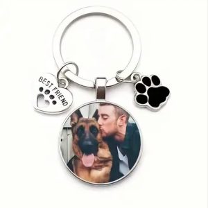 Custom Photo Pet Keyring